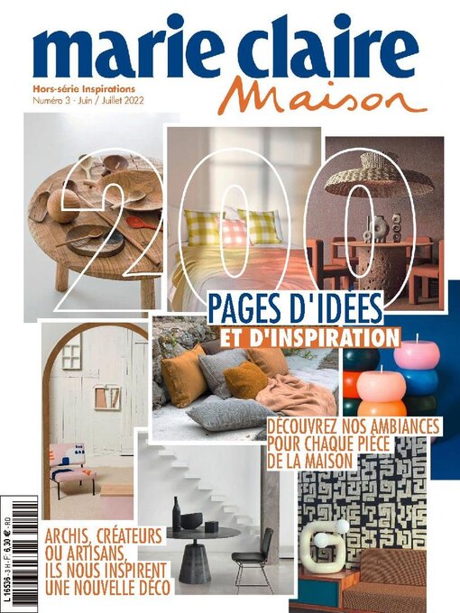 Cover image for Marie Claire Maison : HS 3 Inspirations